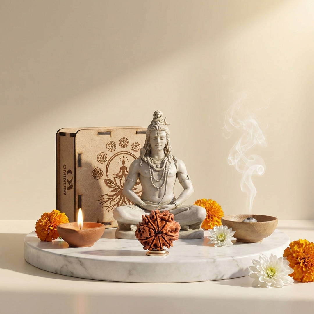 9 Mukhi Certified Rudraksha